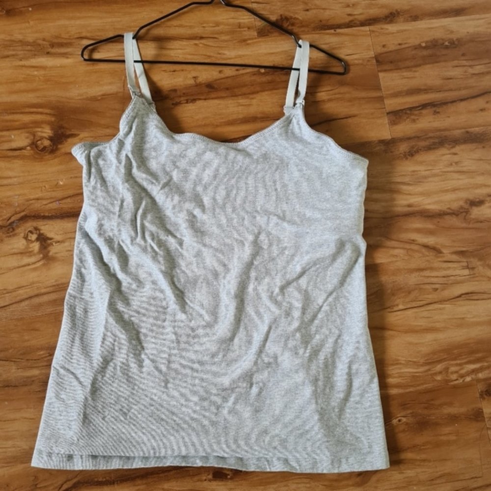 Lululemon CAN 6 AU 10 Blue White Stripes  VNeck Exercise Yoga